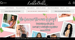 Desktop Screenshot of lullabellz.com